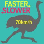 faster or slower