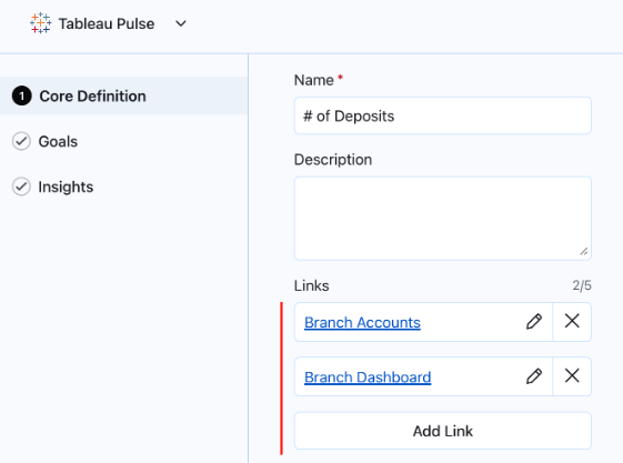 Tableau Pulse: Time Range Grouping Screenshot